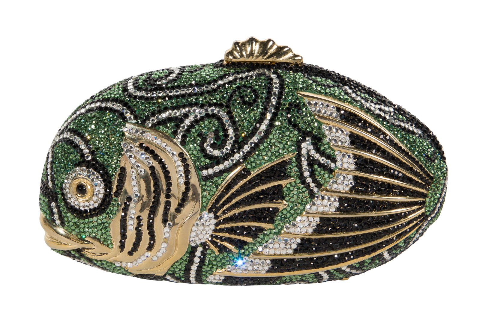 Judith Leiber Fish Minaudiere Evening Bag (1 of 4)