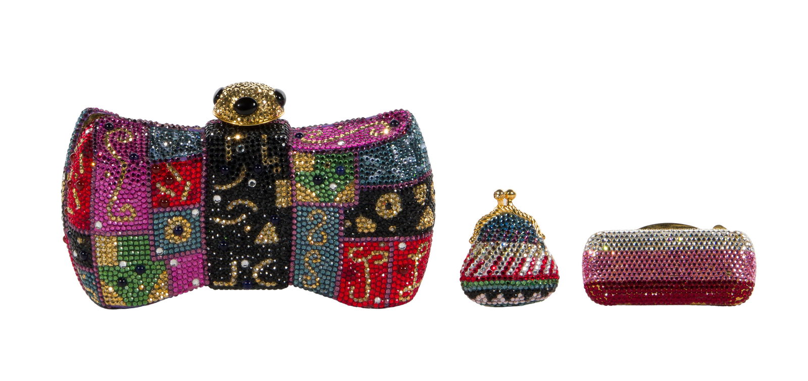 Judith Leiber Windsor Bow Evening Bag (1 of 5)