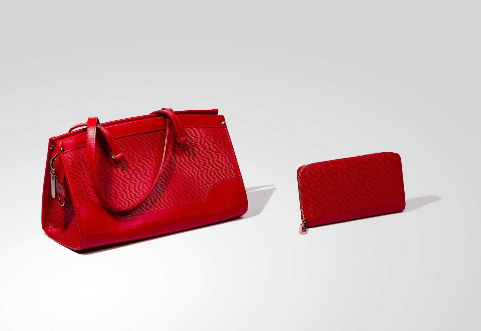 Louis Vuitton Epi Madeline Handbag and Zippy Wallet (1 of 8)