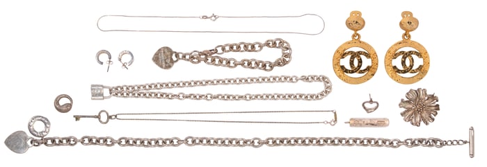 Tiffany & Co and Sterling Silver Jewelry Assortment