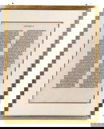 Gutenberg Bible Leaf 'II Chronicles 7, 8, 9'