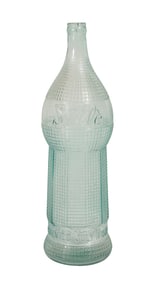 Smile Glass Display Bottle