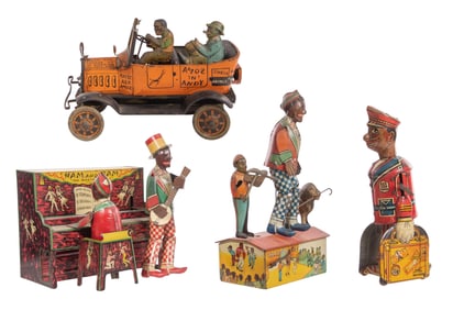 Tin Litho Toy Assortment