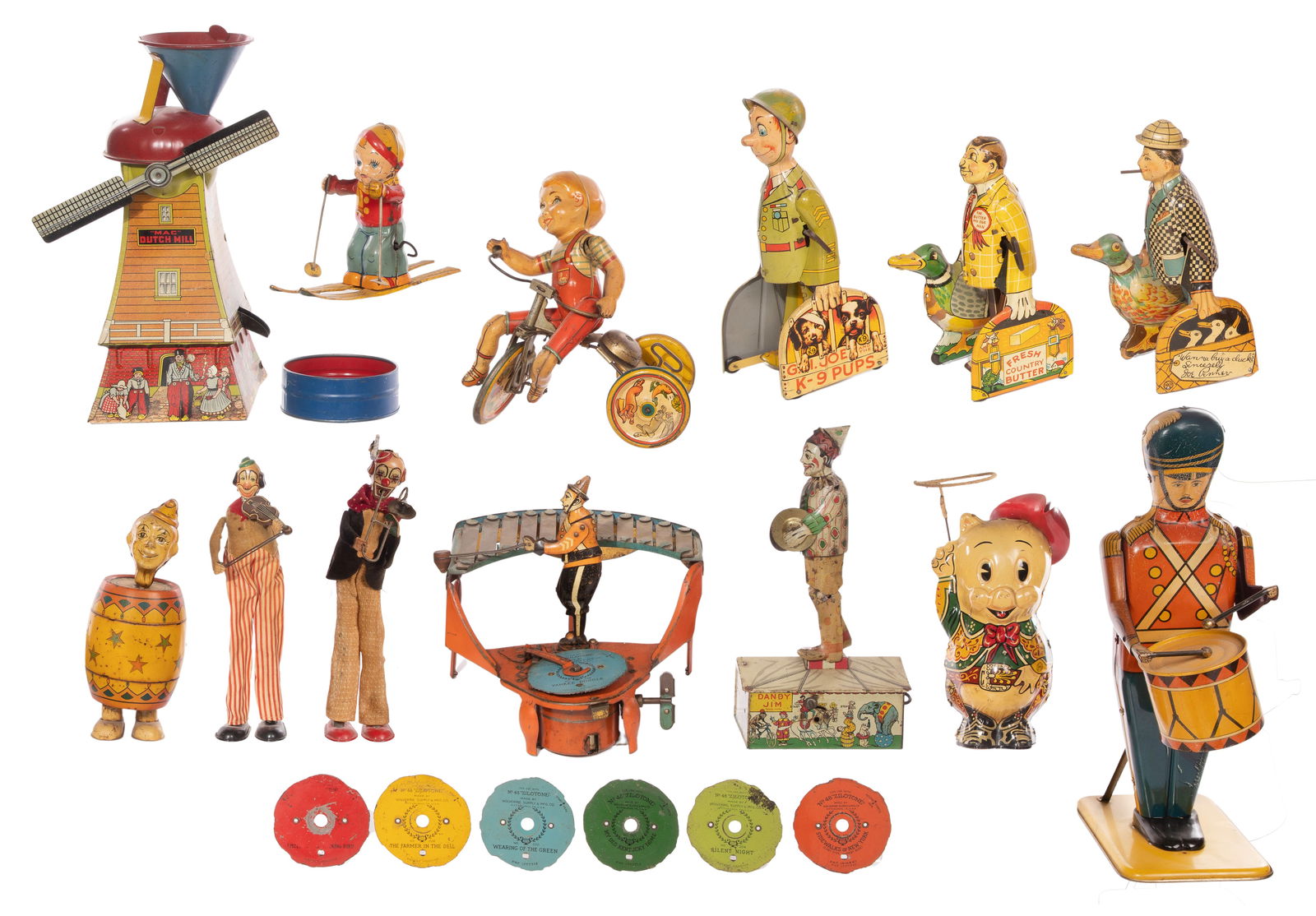 Tin Litho Toy Assortment (1 of 1)