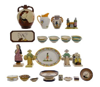 Quimper Pottery Assortment