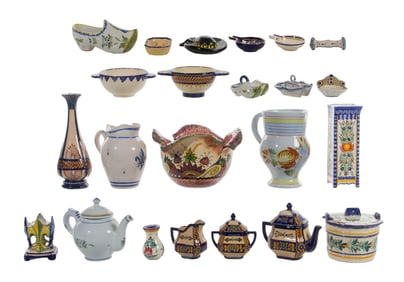 Quimper Pottery Assortment