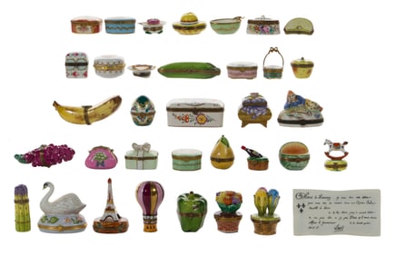 Limoges Trinket Box Assortment