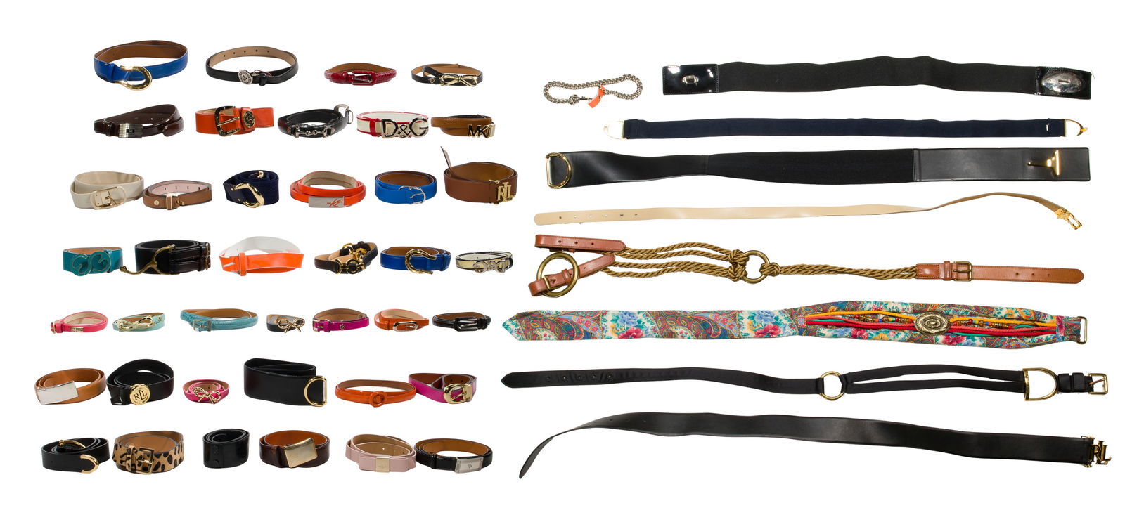 Designer Belt Assortment (1 of 1)