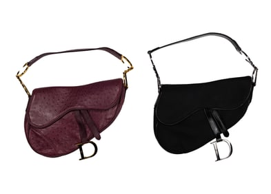 Christian Dior Mini Saddle Bags