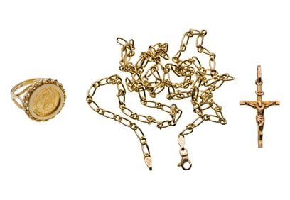 Gold Jewelry Assortment