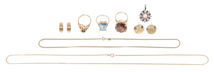 14k Gold Jewelry Assortment
