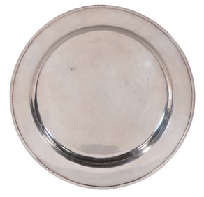 Black Starr and Gorham Sterling Silver Beverage Tray