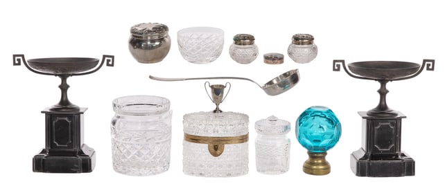 Sterling Silver and Decorative Object Assortment