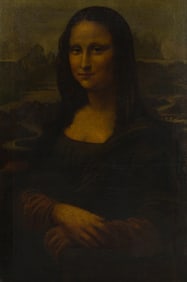 After Leonardo Da Vinci (Italian, 1452-1519) Oil on Canvas