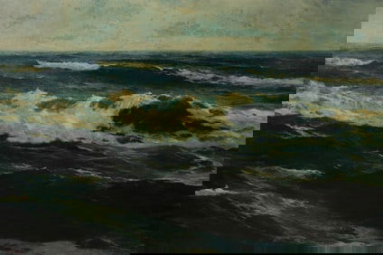 Leon Lundmark (American, 1875-1942) Oil on Board