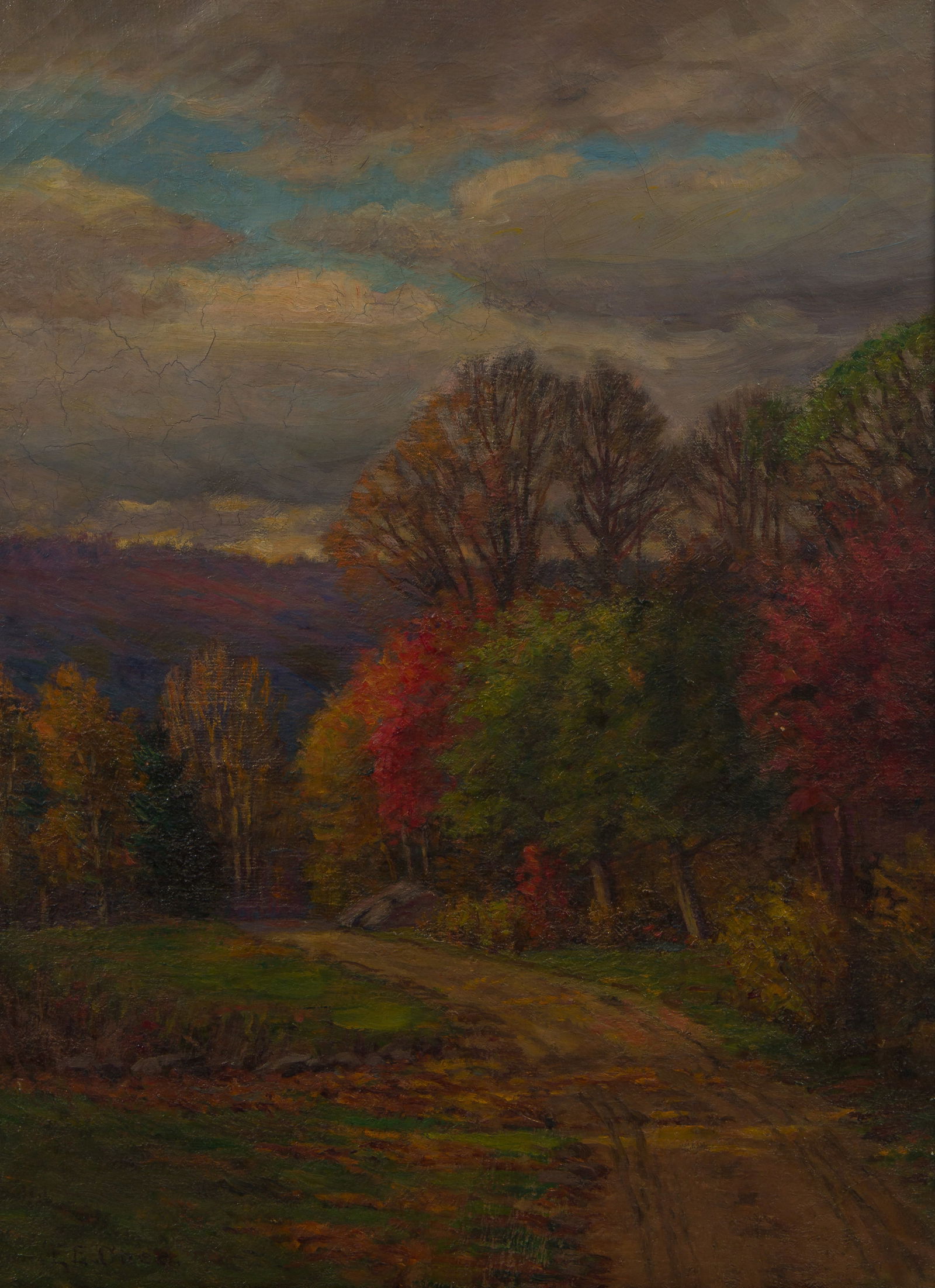 Edmund Elisha Case (American, 1844-1919) Oil on Canvas (1 of 2)