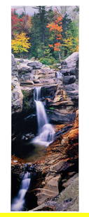 Peter Lik (Australian / American, b.1959) 'Screw Auger Falls' Silver Halide Print: Peter Lik (Australian / American, b.1959) 'Screw Auger Falls' Silver Halide Print Undated, ink signed and #261/950 lower right and again on the COA (having artist blindstamp) attached to the back of t