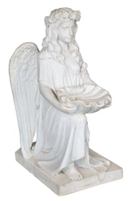 Marble Angel Sculpture