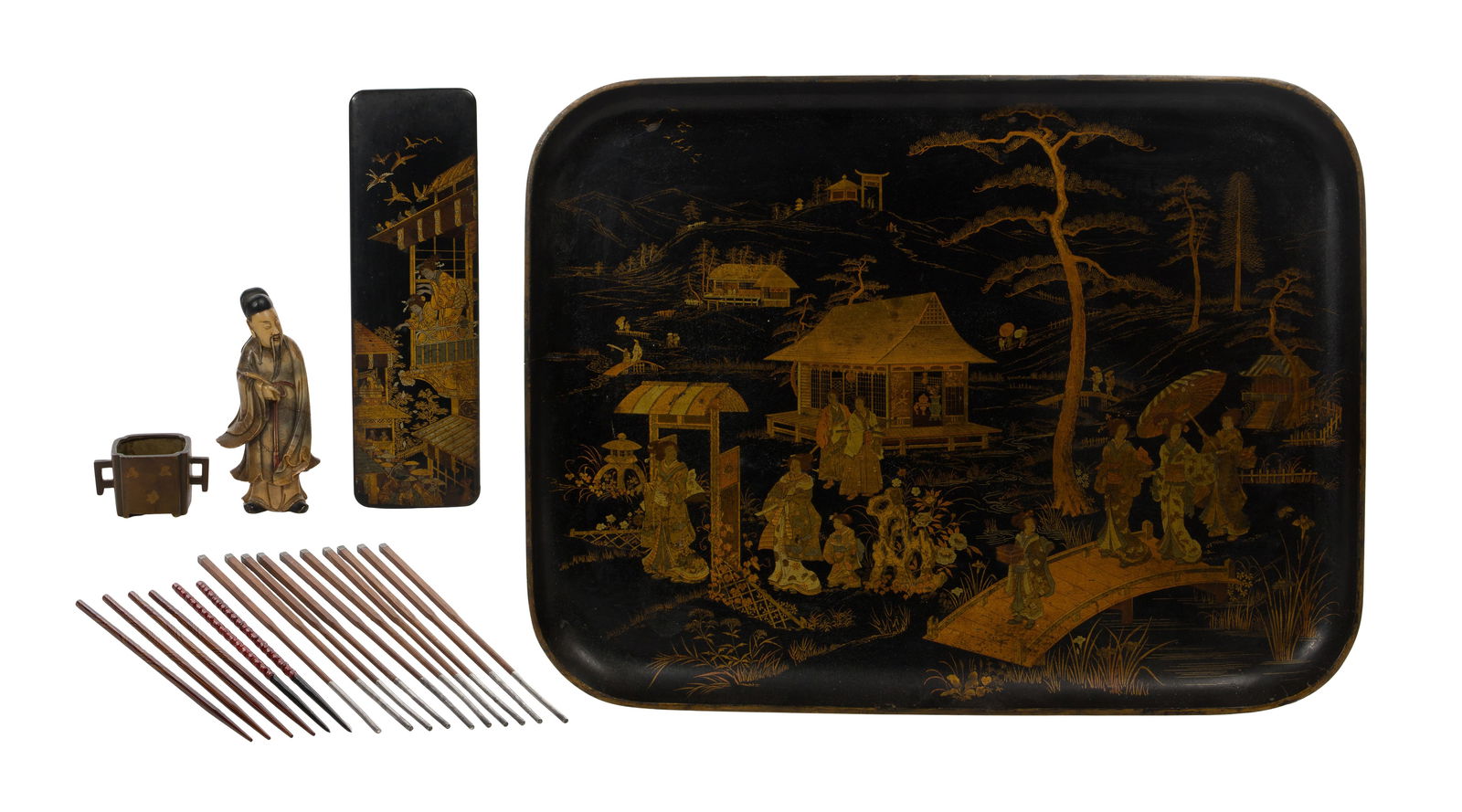 Asian Decorative Object Assortment (1 of 3)