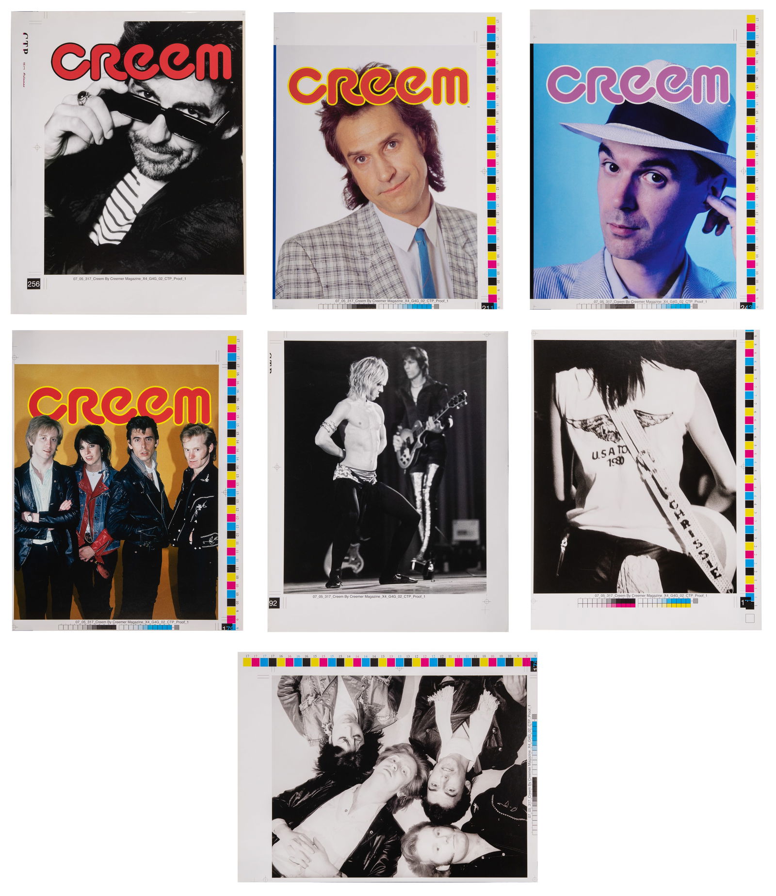 Robert Matheu (American, 1955-2018) Creem Magazine Photograph Assortment (1 of 8)