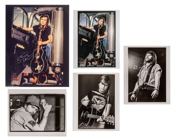 Robert Matheu (American, 1955-2018) Steve Earle Photograph Assortment