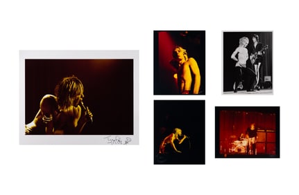 Robert Matheu (American, 1955-2018) Iggy Pop Photograph Assortment