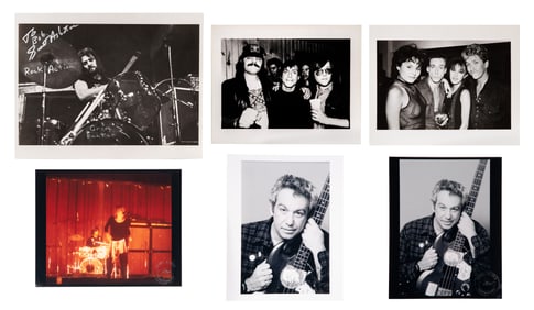 Robert Matheu (American, 1955-2018) Iggy Pop and The Stooges Photograph Assortment