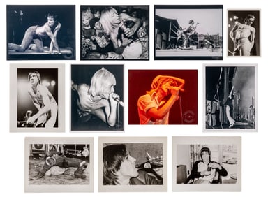Robert Matheu (American, 1955-2018) Iggy Pop and The Stooges Photograph Assortment