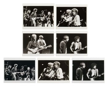 Robert Matheu (American, 1955-2018) Tom Petty and Bob Dylan Photograph Assortment
