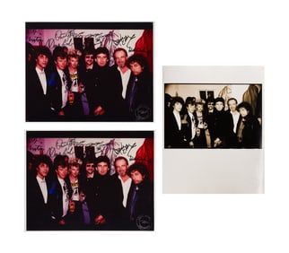 Robert Matheu (American, 1955-2018) George Harrison and Bob Dylan Photograph Assortment