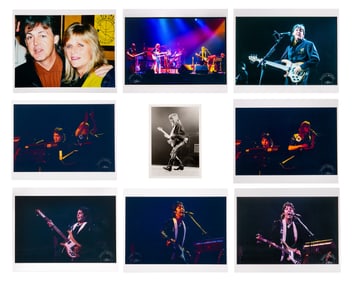 Robert Matheu (American, 1955-2018) Paul McCartney and Wings Photograph Assortment