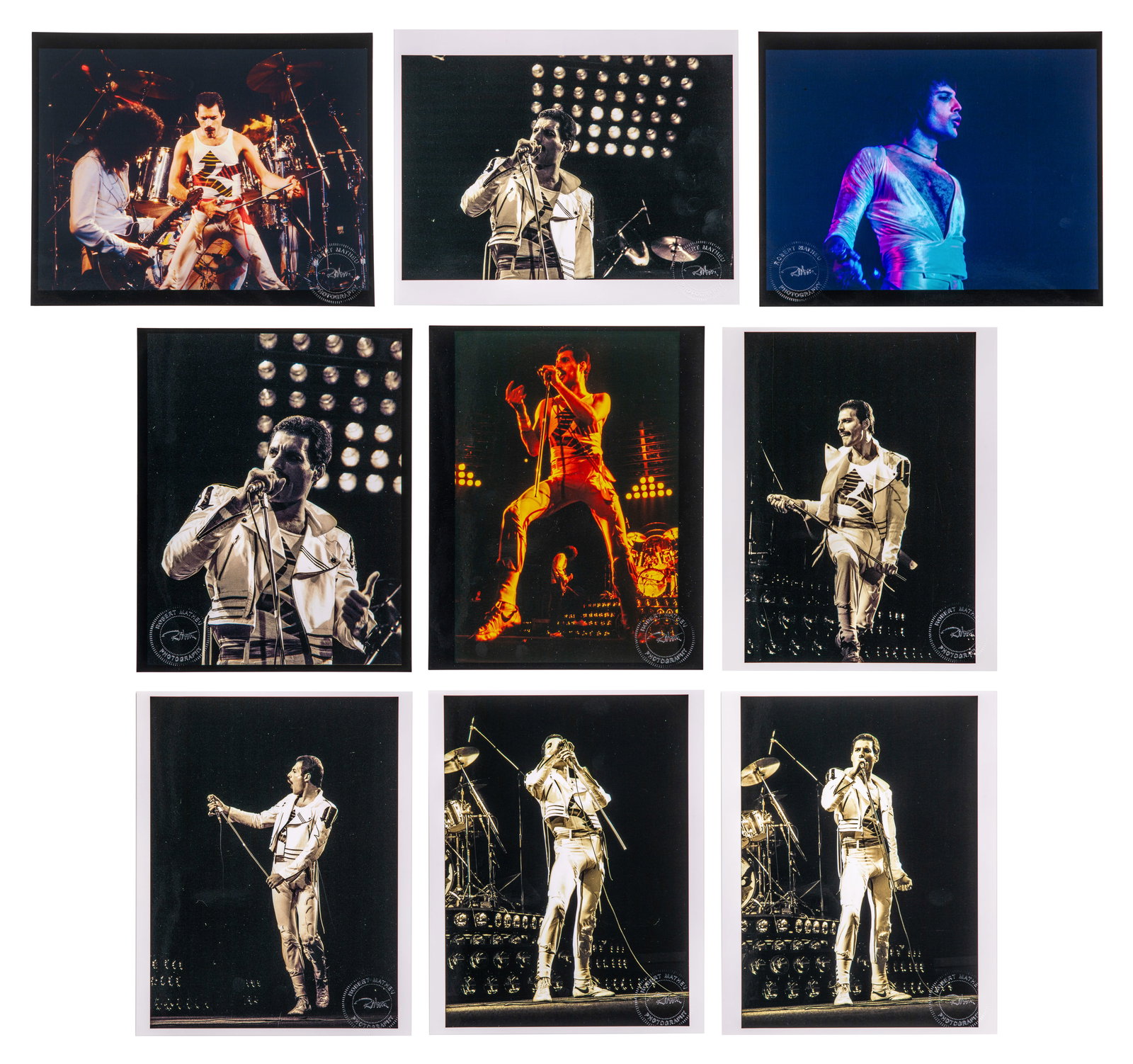 Robert Matheu (American, 1955-2018) Freddie Mercury Photograph Assortment (1 of 10)