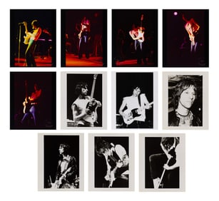 Robert Matheu (American, 1955-2018) Jeff Beck Photograph Assortment