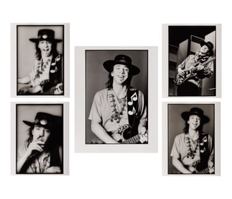 Robert Matheu (American, 1955-2018) Stevie Ray Vaughn Photograph Assortment