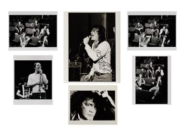 Robert Matheu (American, 1955-2018) Mitch Ryder Photograph Assortment