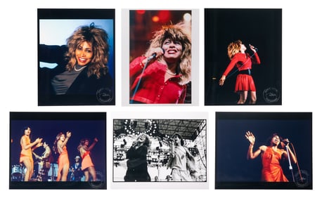 Robert Matheu (American, 1955-2018) Tina Turner Photograph Assortment