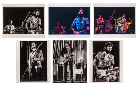 Robert Matheu (American, 1955-2018) Eric Clapton Photograph Assortment