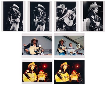 Robert Matheu (American, 1955-2018) Dwight Yoakum Photograph Assortment