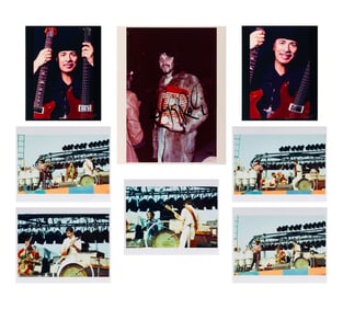 Robert Matheu (American, 1955-2018) Santana Color Photograph Assortment