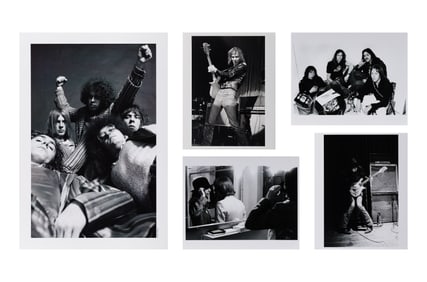 Robert Matheu (American, 1955-2018) Fred 'Sonic' Smith Photograph Assortment