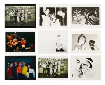 Robert Matheu (American, 1955-2018) Talking Heads and B-52s Photograph Assortment