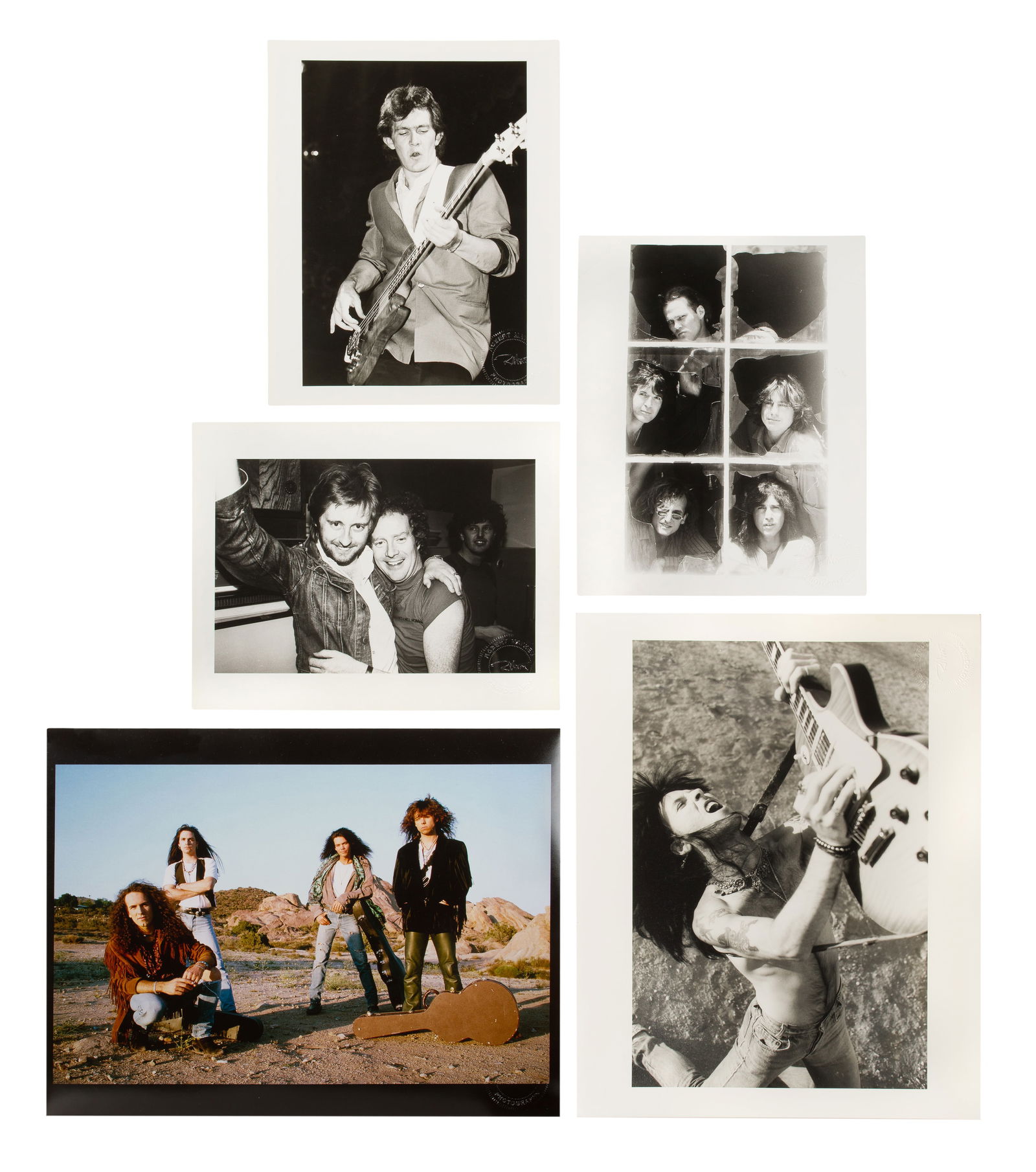 Robert Matheu (American, 1955-2018) Rock Photograph Assortment (1 of 6)