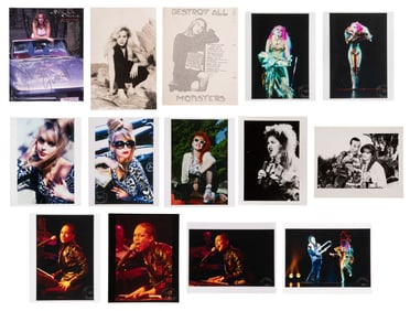 Robert Matheu (American, 1955-2018) Popular Music Photograph Assortment