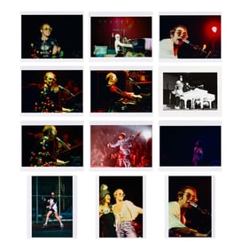 Robert Matheu (American, 1955-2018) Elton John Photograph Assortment
