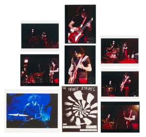Robert Matheu (American, 1955-2018) Jack White and White Stripes Photograph Assortment