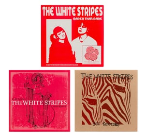 White Stripes LP Album Assortment