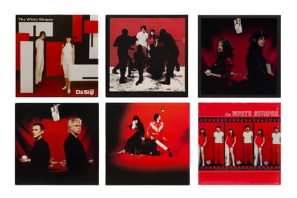 White Stripes LP Album Assortment