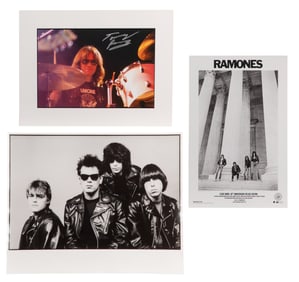 Robert Matheu (American, 1955-2018) The Ramones Photograph Assortment