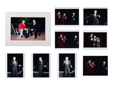 Robert Matheu (American, 1955-2018) Bacharach and Sinatra Photograph Assortment
