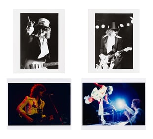 Robert Matheu (American, 1955-2018) Ian Hunter Photograph Assortment